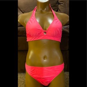 Vibrant pink bikini